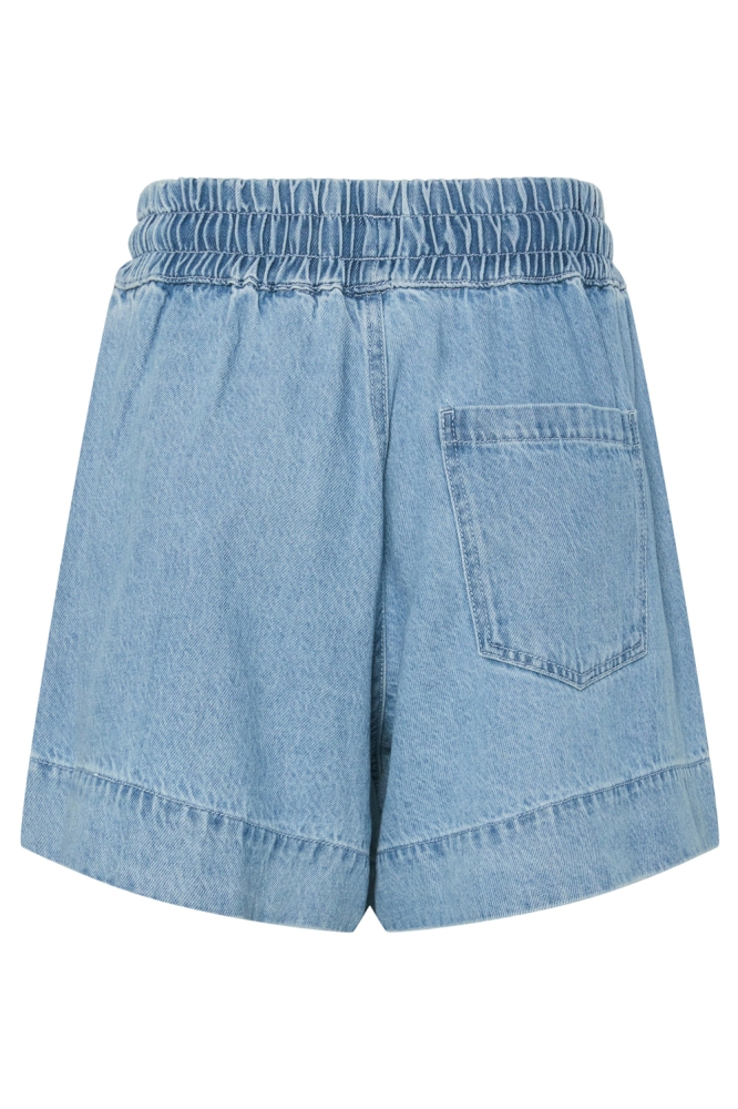PCFLORA HW DENIM SHORTS 17158452 LIGHT BLUE DENIM